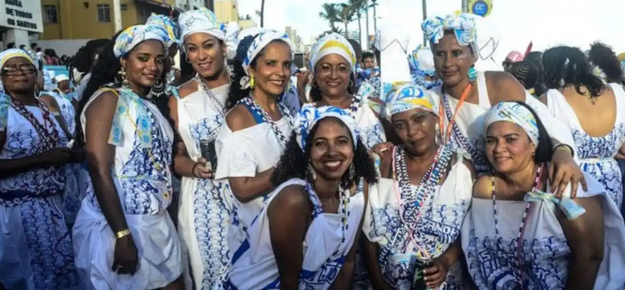 Imagem de Filhas de Gandhy encerram Carnaval 2026 com desfile no Circuito Dodô